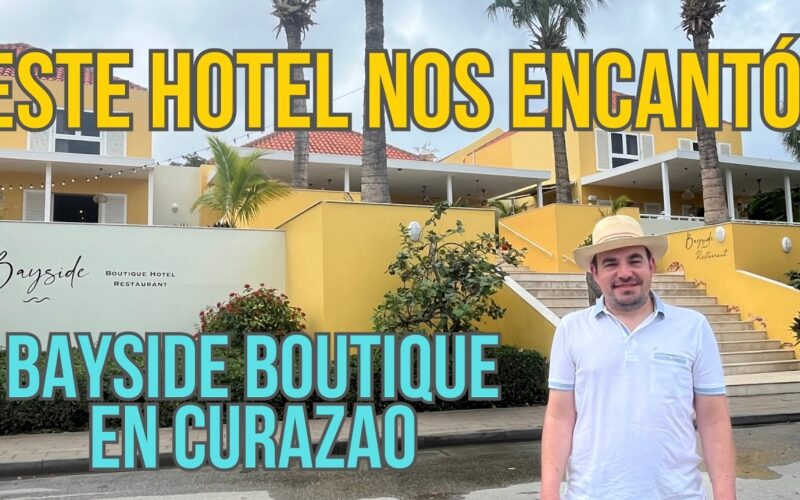 El Bayside Boutique Hotel donde paramos en Curazao